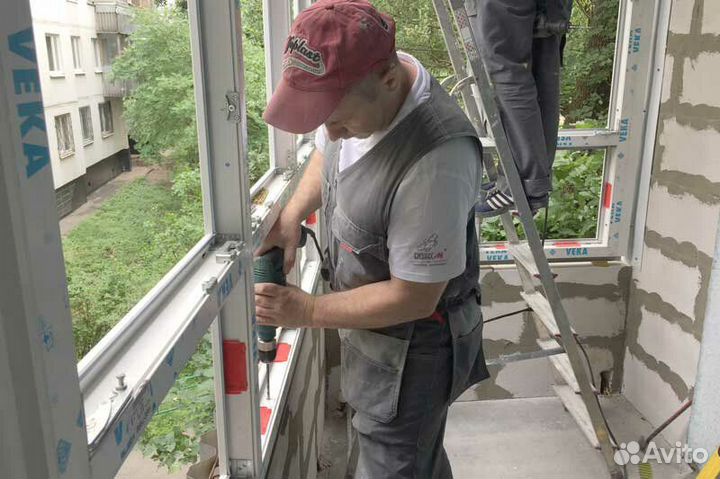 Остекление балконов и лоджий