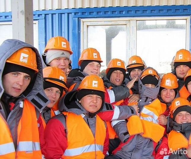 Вахта разнорабочий пит+прож+проезд