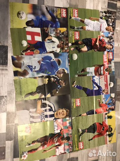 Футбольные плакаты и карточки