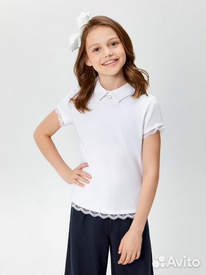 Блузка школьная Accola 122,140,146,152,158,164
