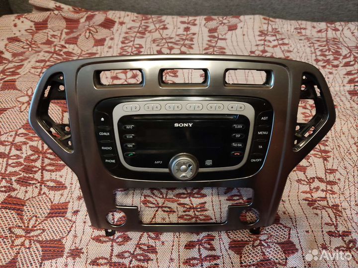 Магнитола 2 din sony для ford mondeo 4