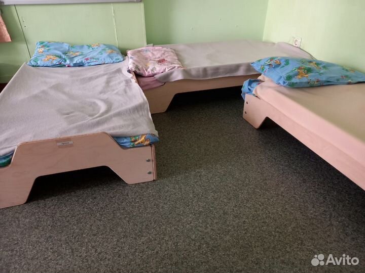 Детские кровати из фанеры, кроватка с матрасом