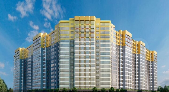 1-к. квартира, 40,5 м², 14/16 эт.