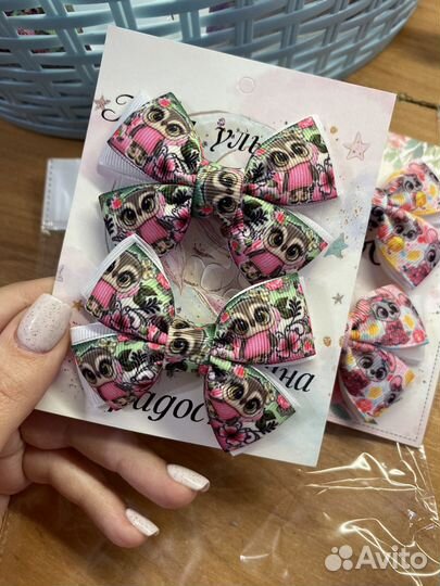 Резинки для волос ручной работы