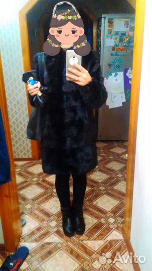Шуба норковая