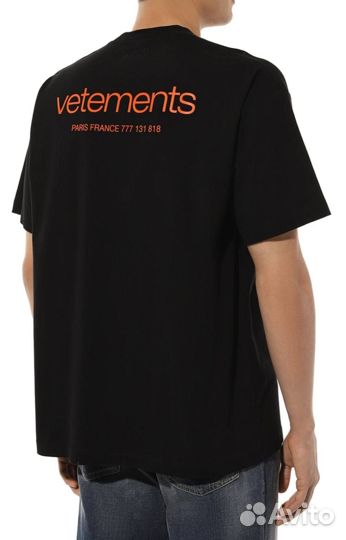 Мужская футболка vetements (Арт.83464)