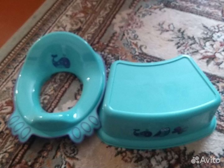 Сидушка на унитаз со ступенькой