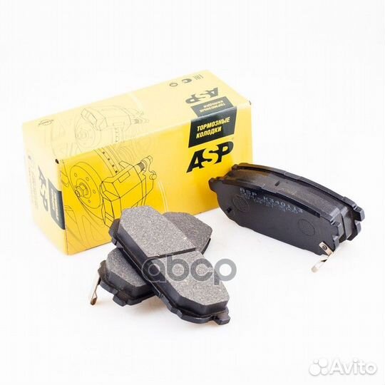 Колодки задние Kia Sorento ASP ASP K340113 K340113