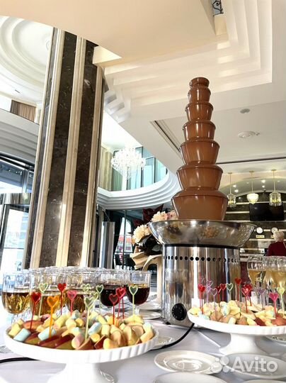 Шоколадный фонтан аренда выезд на праздник