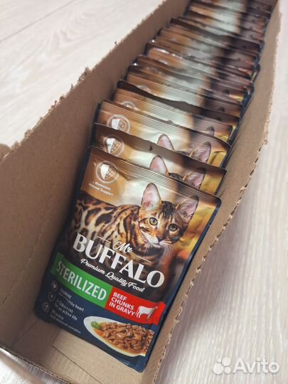Корм для кошек buffalo