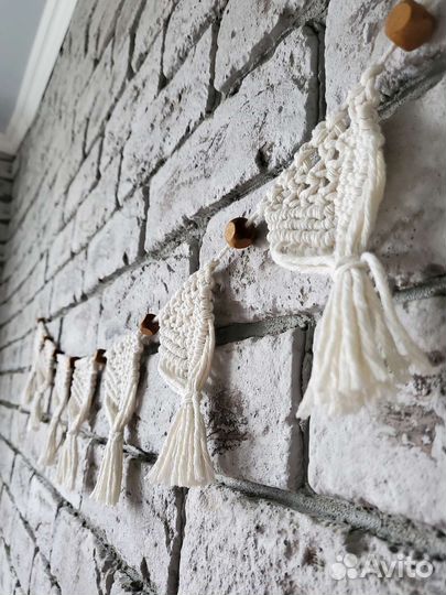 Макраме гирлянда