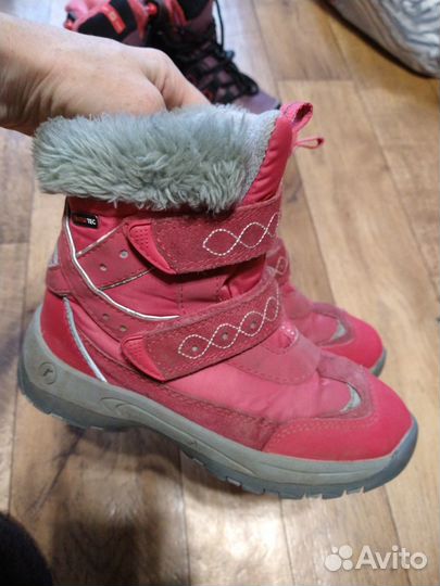 Зимние ботинки reima для девочки