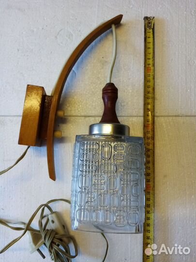 Люстра-шар,бра СССР
