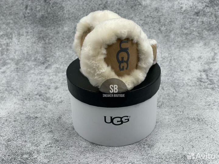 Меховые наушники Угги Ugg Earmuff Sand