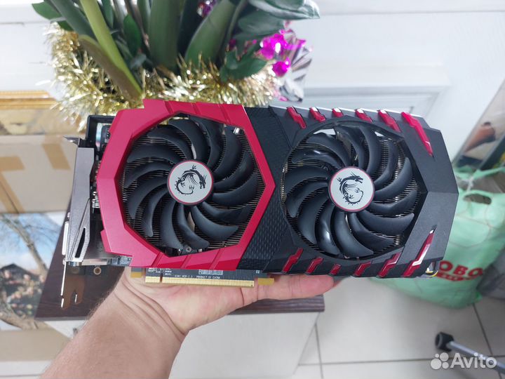 Видеокарта RX480 Gaming X 4gb