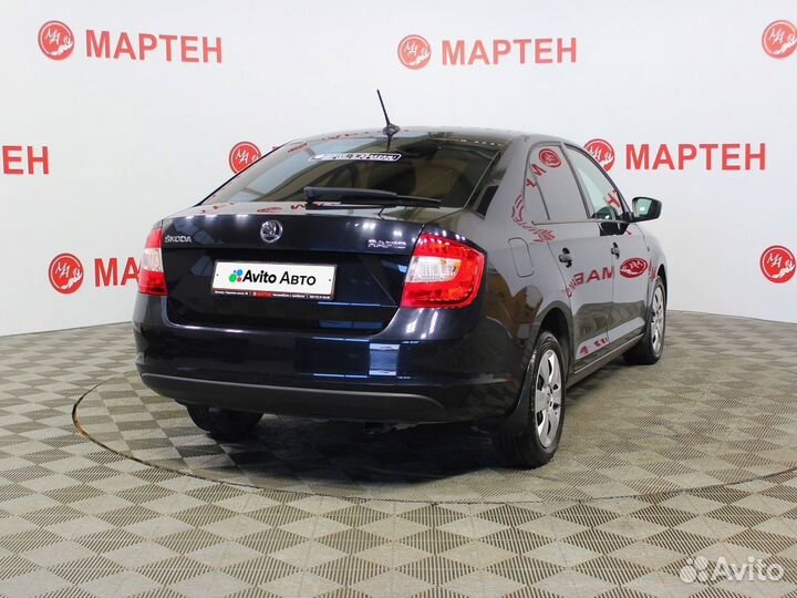 Skoda Rapid 1.6 МТ, 2017, 93 000 км