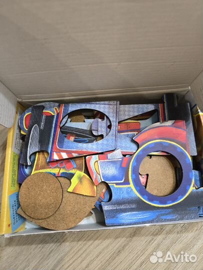 Пазлы детские деревянные