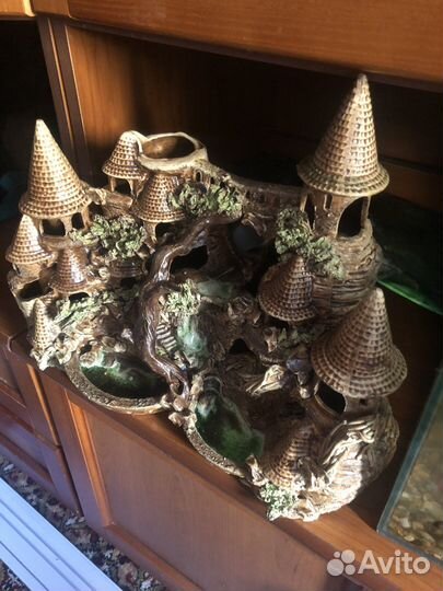 Декорации в аквариум