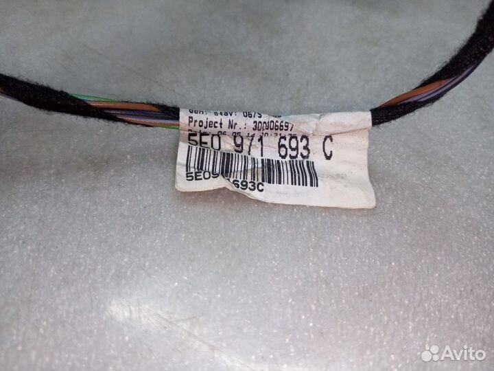 Жгут проводов skoda octavia A7 Задний левый