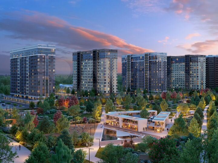 3-к. квартира, 69 м², 6/16 эт.