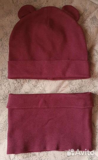 Шапка и снуд для девочки