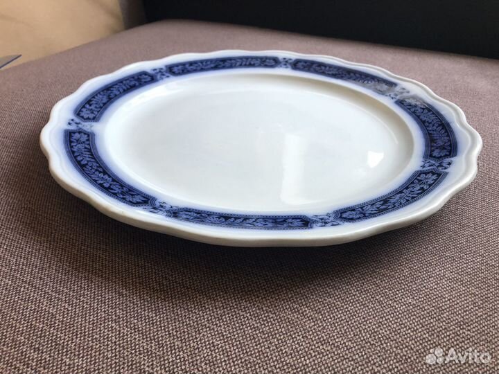 Блюдо 19 век Англия отличный сохран