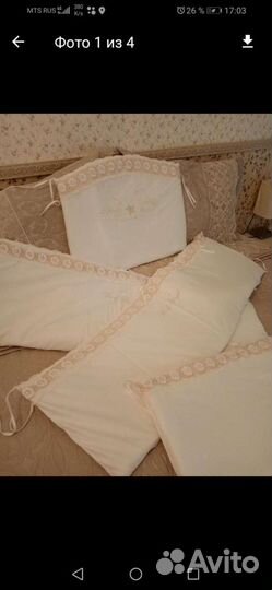 Бортики в кроватку