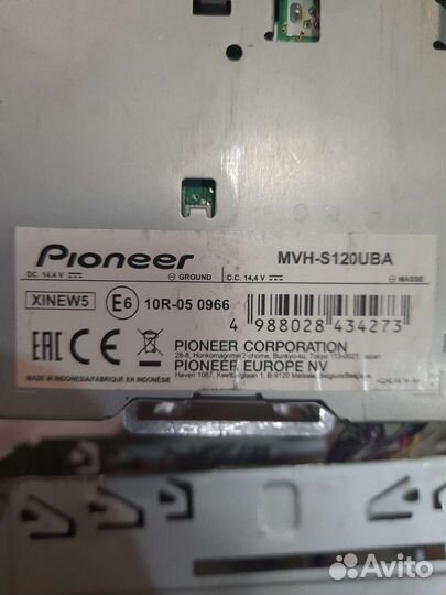 Pioneer MVH-S120UBA