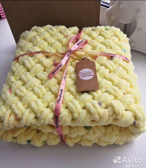 Детский плед, ручная работа, новый