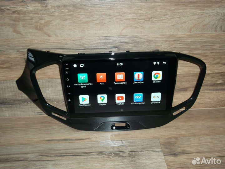 Магнитола Лада Веста андроид с навигацией