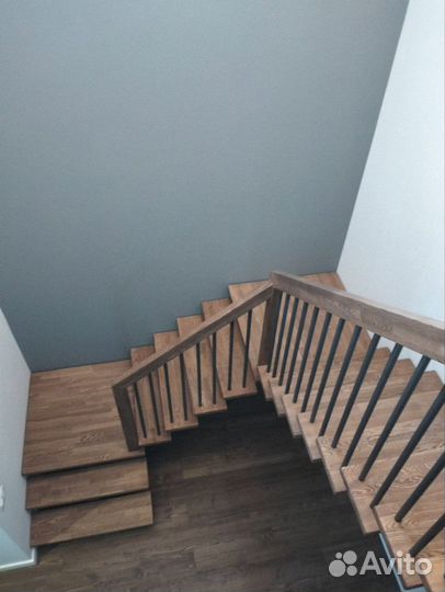 Лестница на второй этаж изготовление и установка