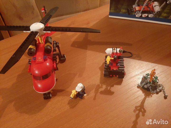 Lego sluban пожарный