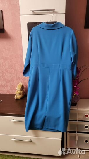 Платье офисное 56 размер