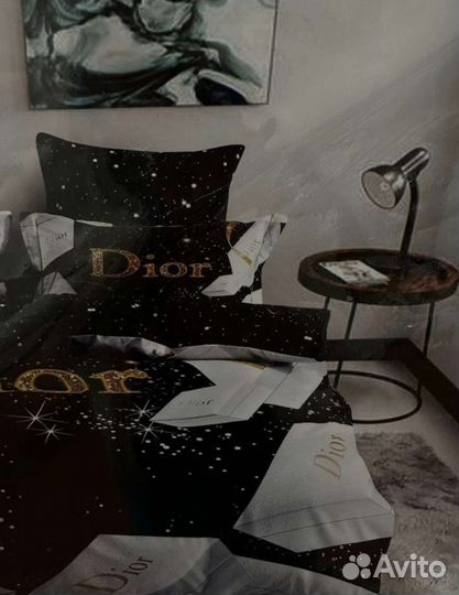 Белье постельное Dior, LV, Chanel Размер Евро