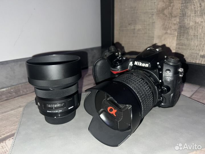 Зеркальный фотоаппарат nikon d7000 + sigma 30 mm