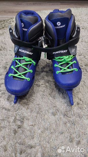 Коньки раздвижные 30-33