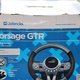 Игровой руль Defender Forsage GTR