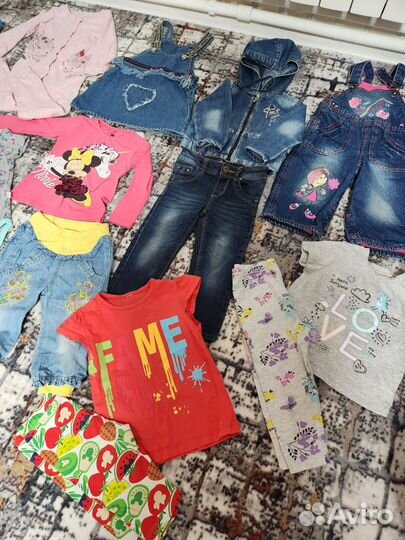 Пакет вещей на девочку 86 92