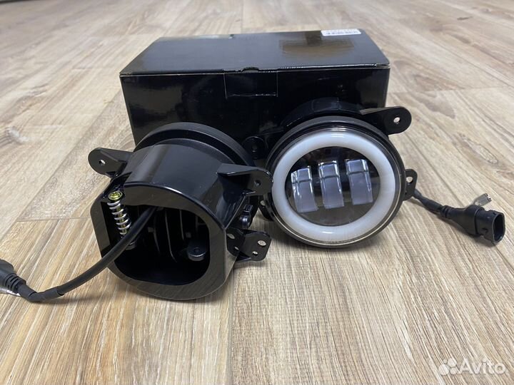 Led противотуманные фары nexia с дхо
