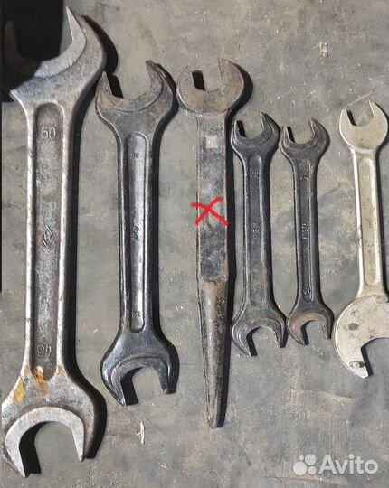Метчики, ключи гаечные, головки СССР