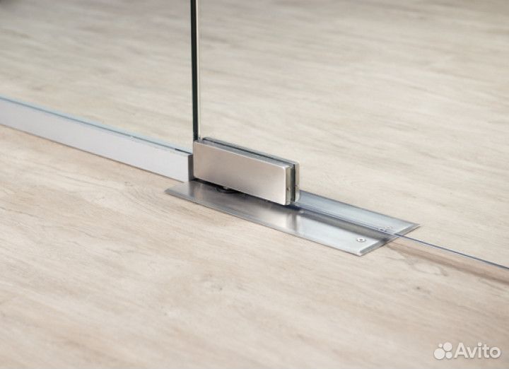 Доводчик напольный врезной для стекл. дверей