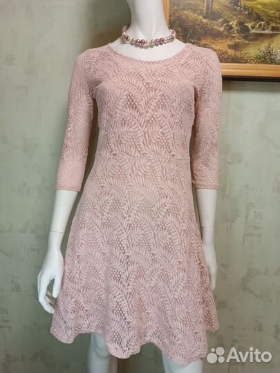 Платье ажурное house,р.44-46