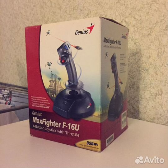 Джойстик Genius Max Fighter F-16U