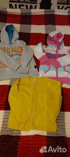 Вещи пакетом для девочки 110 116 см