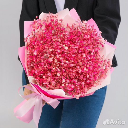 Букет из 9 гипсофил