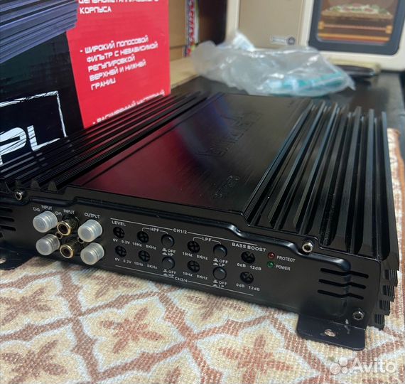 Усилитель 4 канальный Урал булава 4.70