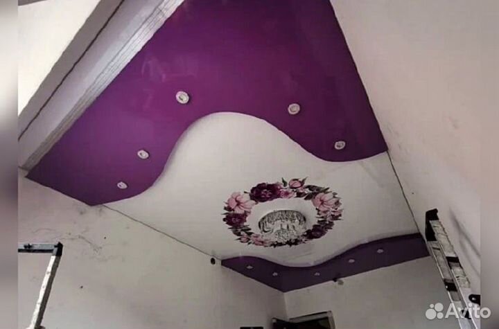 Натяжные потолки