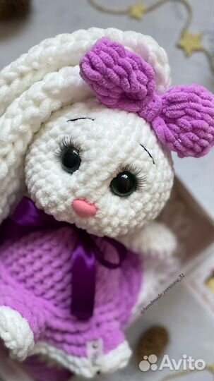 Вязанная большая Игрушка 