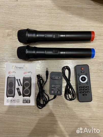 Eltronic 20-58 Караоке блютуз колонка (Новая)