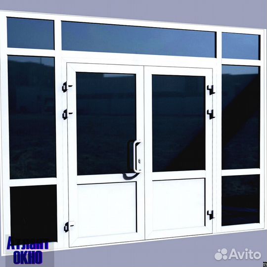 Алюминиевые окна на заказ